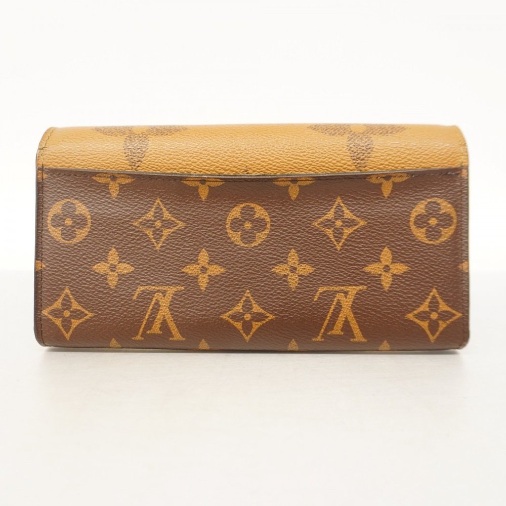 LOUIS VUITTON Brown Monogram Wallet - Picture 9 of 9